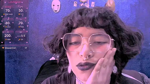 Chat +18 de NinaYellow ao vivo