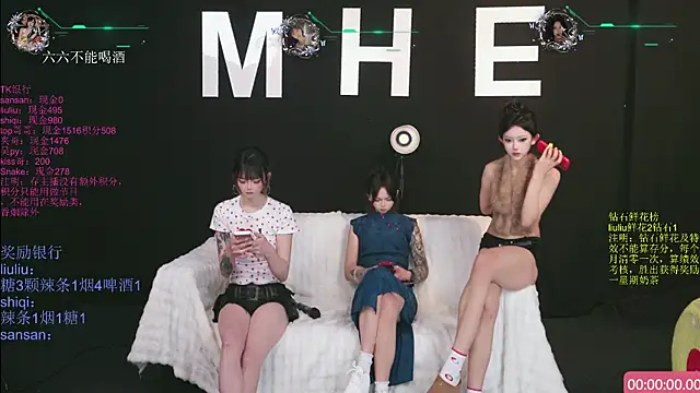 MHe-002のウェブカメラショー