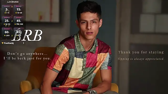 Eliassalvatore_: διαδικτυακό σόου στην κάμερα