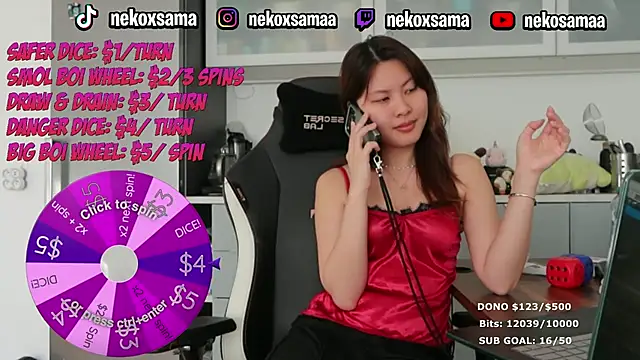 NekoxSama – Live XXX-chat