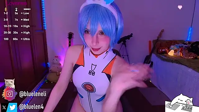 bluelen's Live XXX Chat