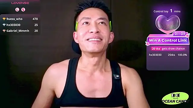 OceanCandy Adlı Modelin Web Kamerası Şovu