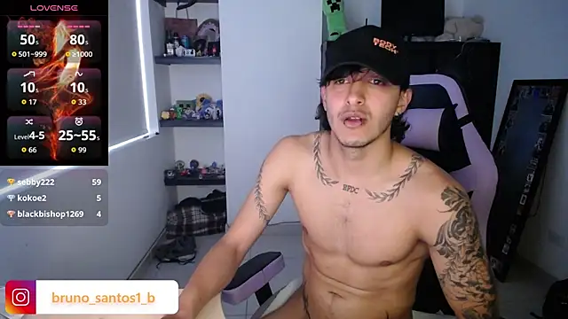 Bruno_santos1: διαδικτυακό σόου στην κάμερα