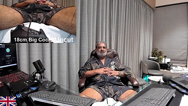 OnlineBossUK webcam show