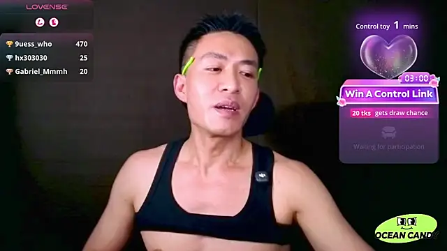 OceanCandy's Webcam Show