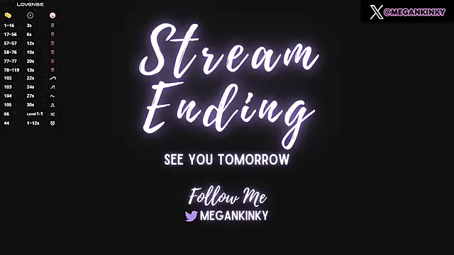 fetishkinkymeganx Show Webcam