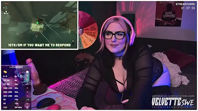 VelvetteSWE 网络视讯表演