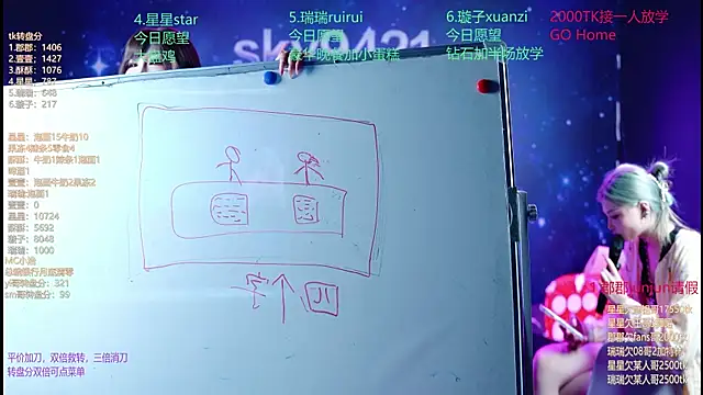 SKY9421 Adlı Modelin Web Kamerası Şovu