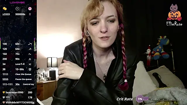 EllieeRoseのウェブカメラショー