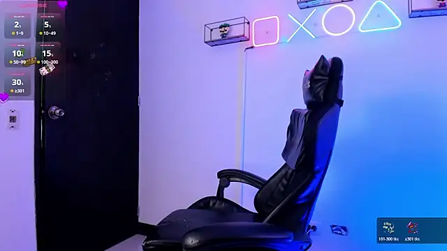 light_eyes_ Pertunjukan Webcam