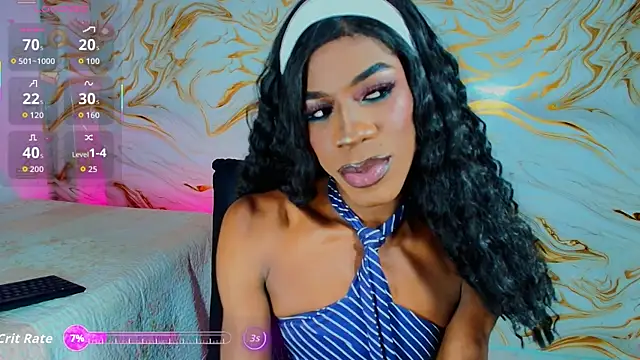 EbonyHansNightn Webbikameraesitys