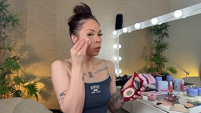 Show de NattyFierros na webcam