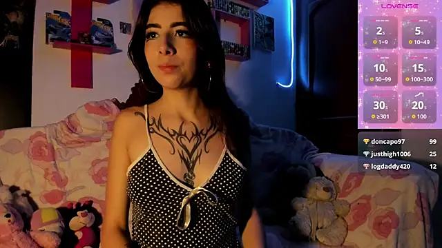 Chat +18 de Rebecahart ao vivo