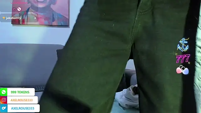 AxelRouse3 Adlı Modelin Canlı XXX Sohbeti