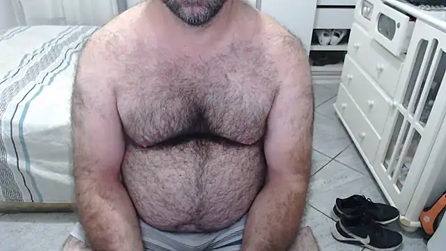 Show de MysterBearMG na webcam