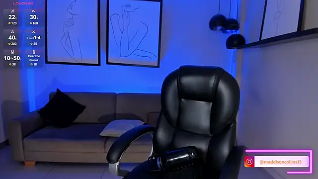 Živý XXX chat MaddisonCollins