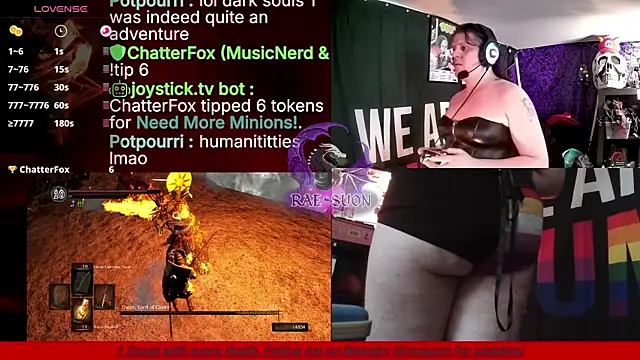 Rae-Suon: διαδικτυακό σόου στην κάμερα