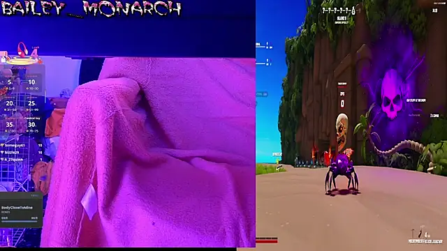 baileymonarch élő XXX-chatje