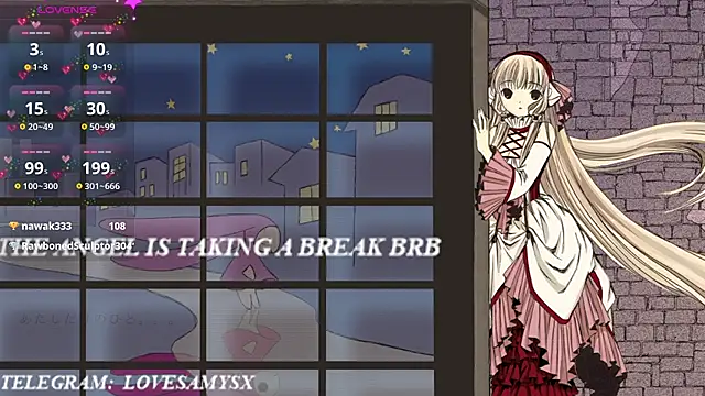 Lovelyamyy: απευθείας συνομιλία ΧΧΧ