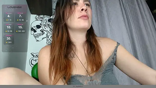 ImSophieFox élő XXX-chatje