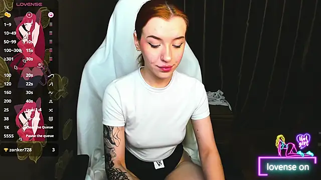 Chatroom XXX en direct de MeganNewCat