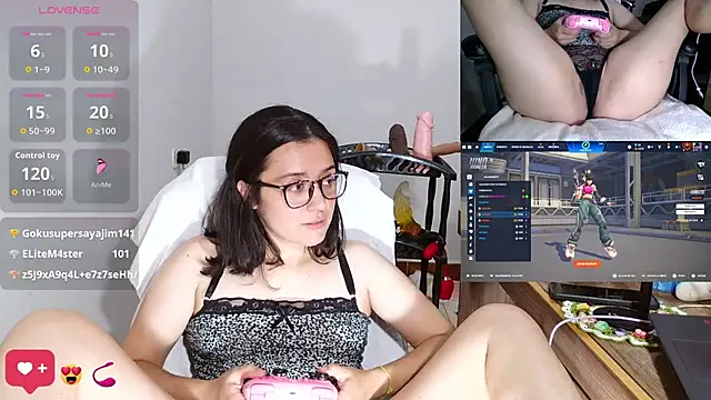 Show de sobresalinaa na webcam