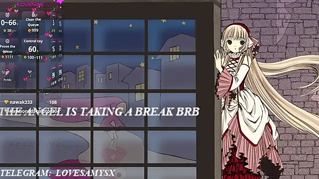 Chat XXX ao vivo de Lovelyamyy