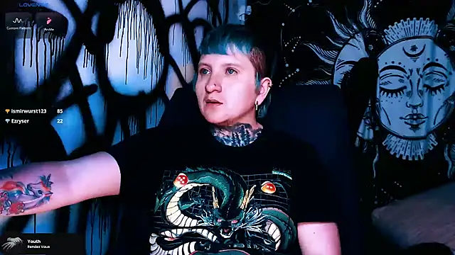 Marieblueeyes 在線直播表演