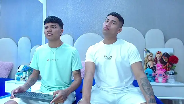 Show de party_duo_playboy na webcam