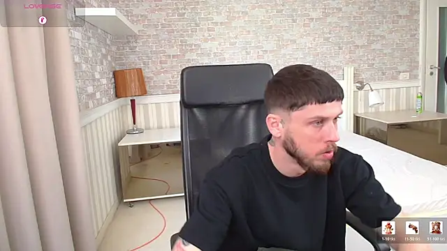 Show modela JonahShaw na web-kameri