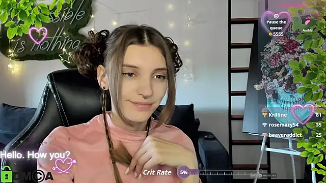XXX chat uživo modela CherryBloom777