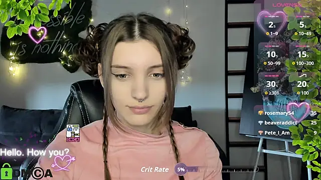 XXX chat uživo modela CherryBloom777