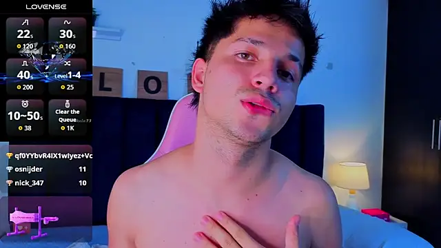 Show webcam de Issac_james_