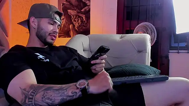 Chat +18 de Vincentblack ao vivo