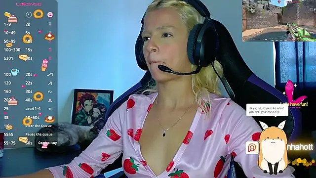 Show de webcam de jujubinhahot