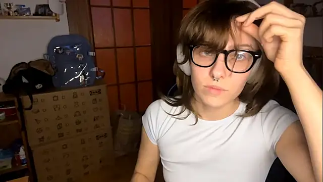 Show de PillowPeachX na webcam