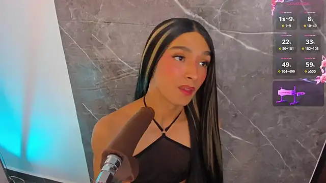 Show webcam de adhara__skinny