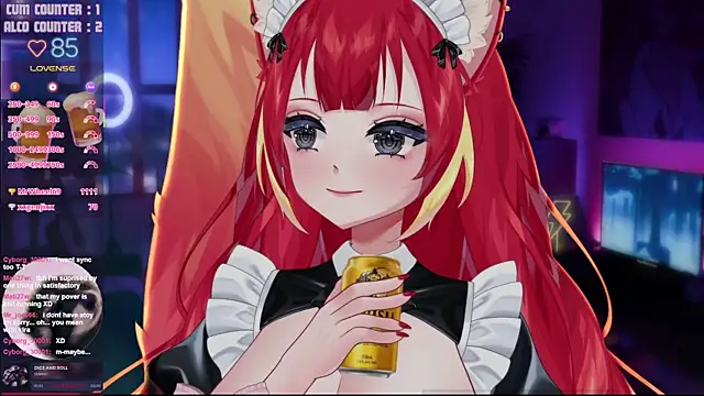 LewdFoxy_VT 现场XXX聊天