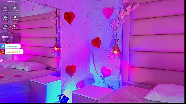 Show de Evangelyne_1 na webcam