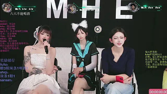 Show de webcam de MHe-002