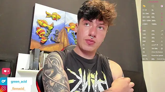 Green_acid01 Webcam show