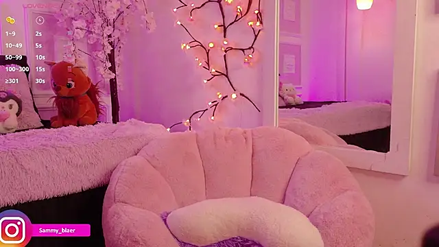 Sammyblaer élő XXX-chatje