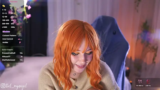 XXX chat uživo modela Bella-Franco