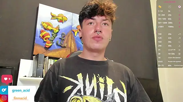 Green_acid01 Webcam show