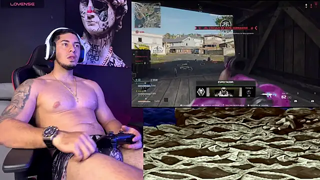 Dimitri_Colleman Adlı Modelin Web Kamerası Şovu