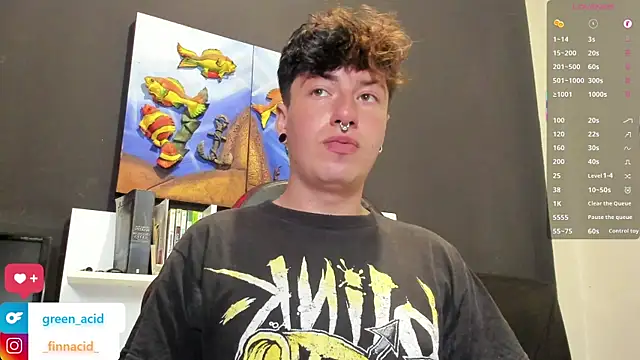 Show modela Green_acid01 na web-kameri