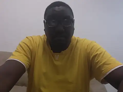 Show de afrocamshooter na webcam