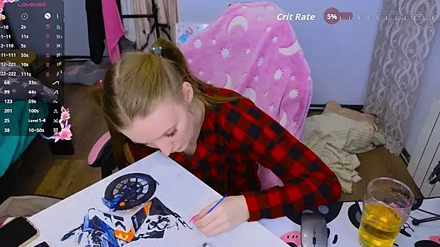 Show modela Mary_Blu na web-kameri