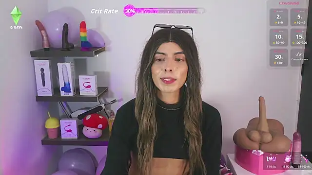 Show modela valentina_crtti na web-kameri