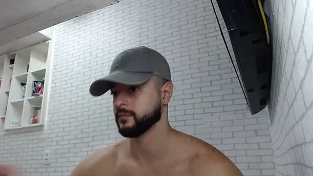 Show de BombeiroHotx na webcam